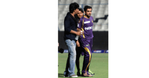 GAUTAM GAMBHIR WITH SRK